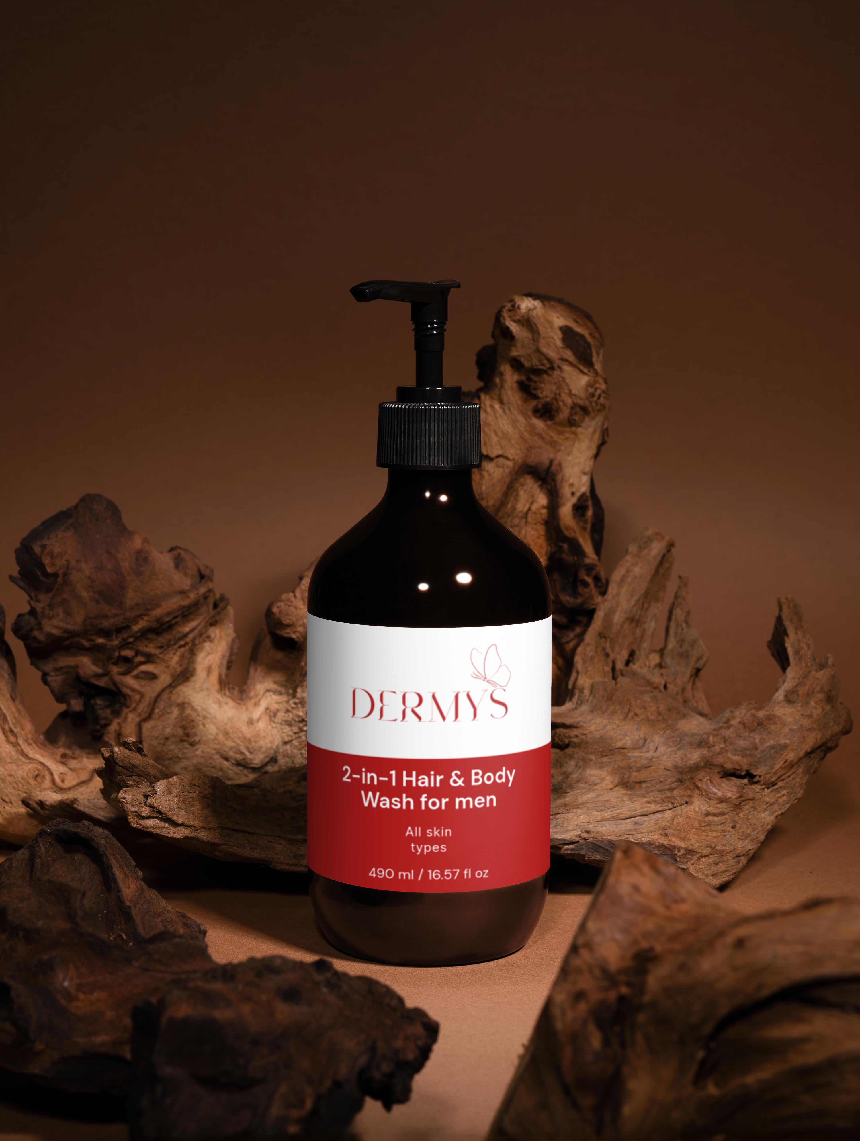 2-in-1 Hair & Body Wash for men