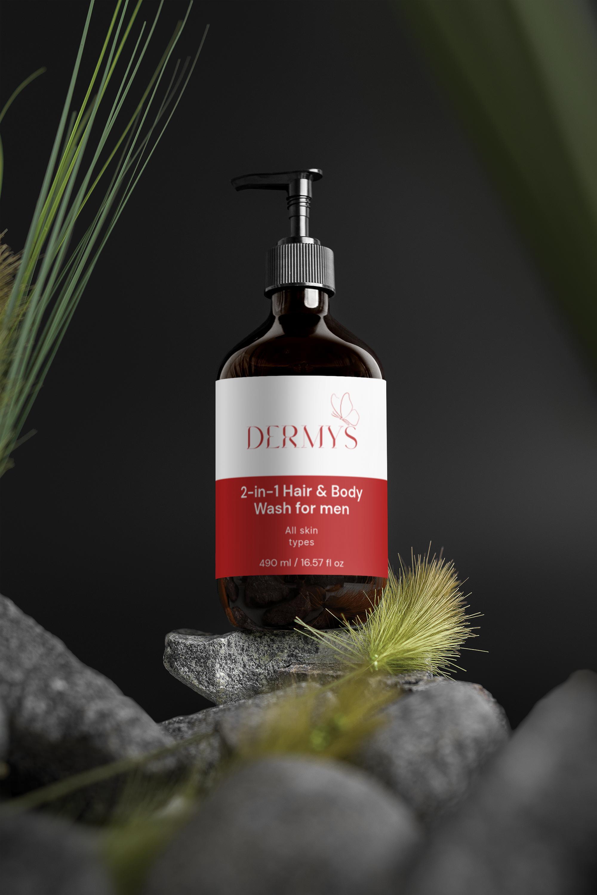 2-in-1 Hair & Body Wash for men