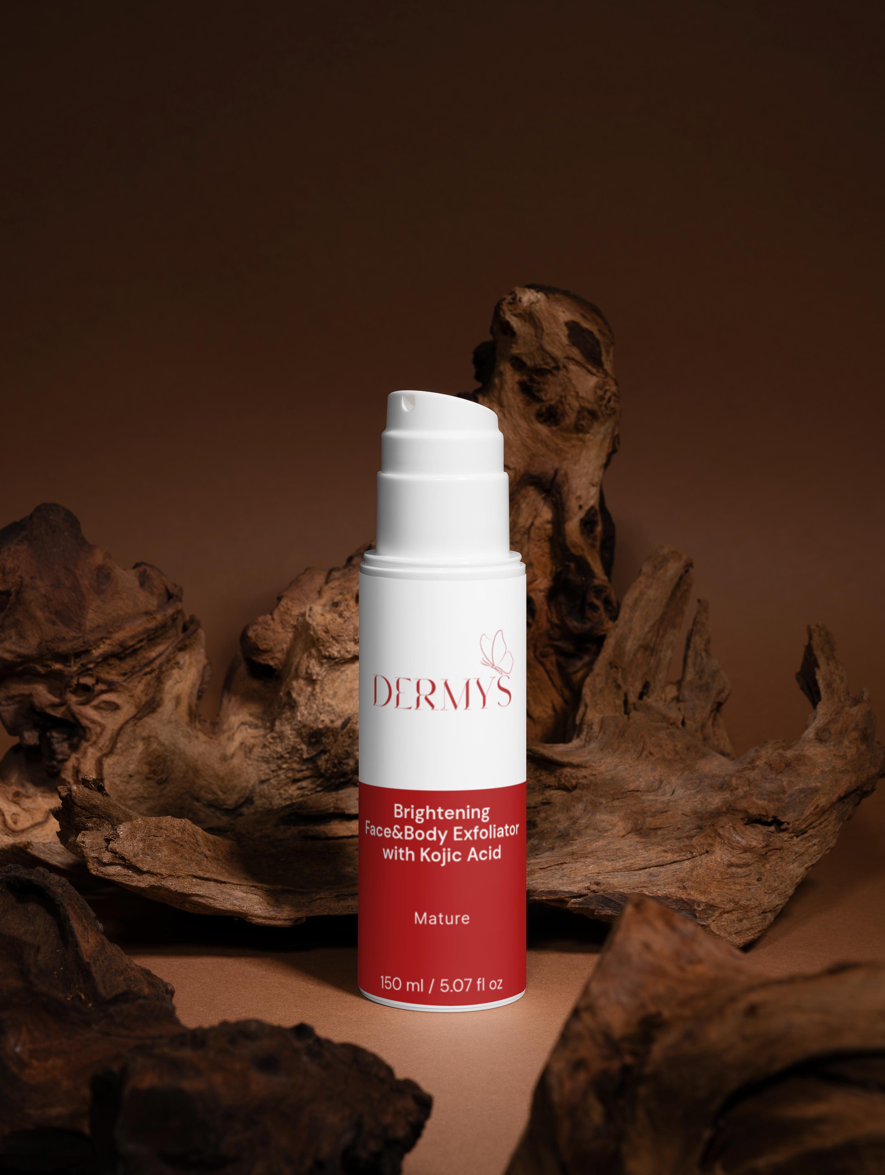Brightening Face&Body Exfoliator with Kojic Acid